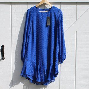 BCBG Maxazria Long Sleeve Tea Dress